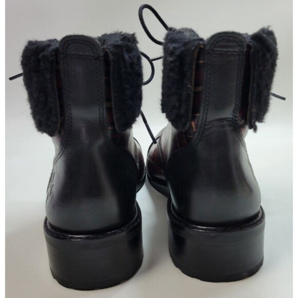 Patricia Nash Lia 2 Tartan Plaid Leather Ankle Boots‎ Sz 7 M - Picture 9 of 13